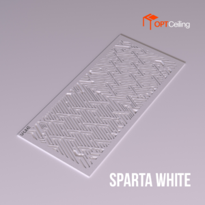 Магнитная вентиляционная решётка U-LINE Sparta White 85х225 мм (внутренний 65х205 мм)