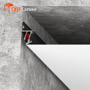 Профиль LumFer Contact Dark Теневой Чёрный 2 п.м.